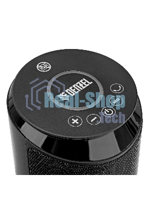 Тепловентилятор керамический Denzel DTFC-2000X, 1000/2000 Вт, 20 м2, 3 режима, пульт, Wi-Fi, термостат