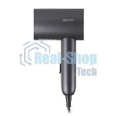 Фен Centek CT-2201 (серый) 900Вт, 2 скорости, турмалин. ионизация, антистат. эффект, складная ручка