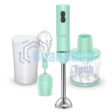 Блендер погружной Starwind SBP1113c 750Вт белый/зеленый