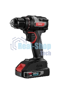 Дрель-шуруповерт аккумуляторная Deli DE-DZ20-1D2, 20В, 2 АКБ, Сумка