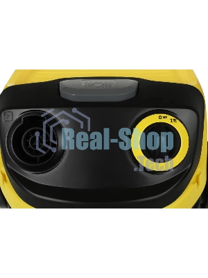 Строительный пылесос Karcher WD 5 V-25/5/22 желтый, 1100 Вт, уборка сухая/сбор воды, пылесборник мешок/контейнер, 25 л