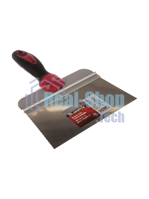 Шпатель Matrix фасадный из нержавеющей стали, 200 мм, двухкомпонентная рукоятка, широкое полотно