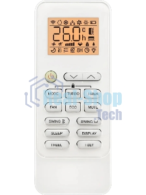 Кондиционер сплит-система Coolfort CF-4103 12000 BTU, 35 м², 37 дБ, охлаждение, обогрев, белый