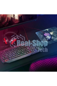 Комплект клавиатура + мышка +PAD +HEADSET Defender TARGET MKP-350