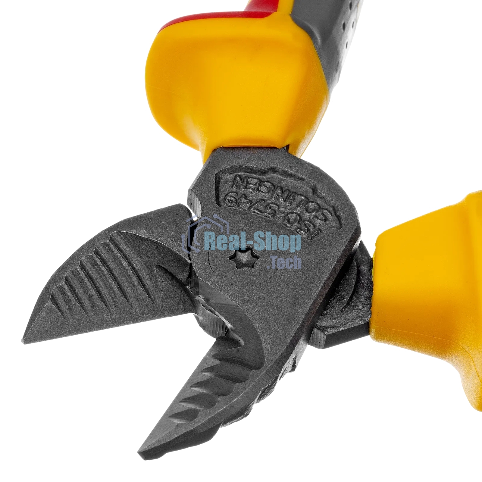 Бокорезы Denzel диэлектрические рукоятки, до 1000 В, трехкомпонентные рукоятки, 180 мм