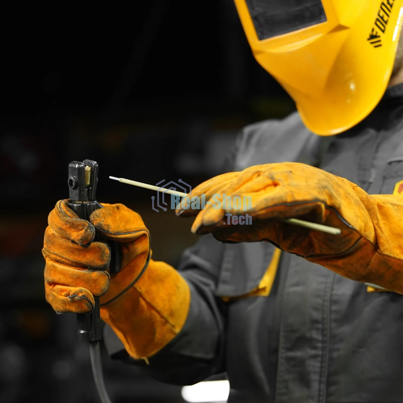 Электроды Denzel DER-46 GoldLine, диам. 3 мм, 2,5 кг., рутил-целлюлозное покрытие