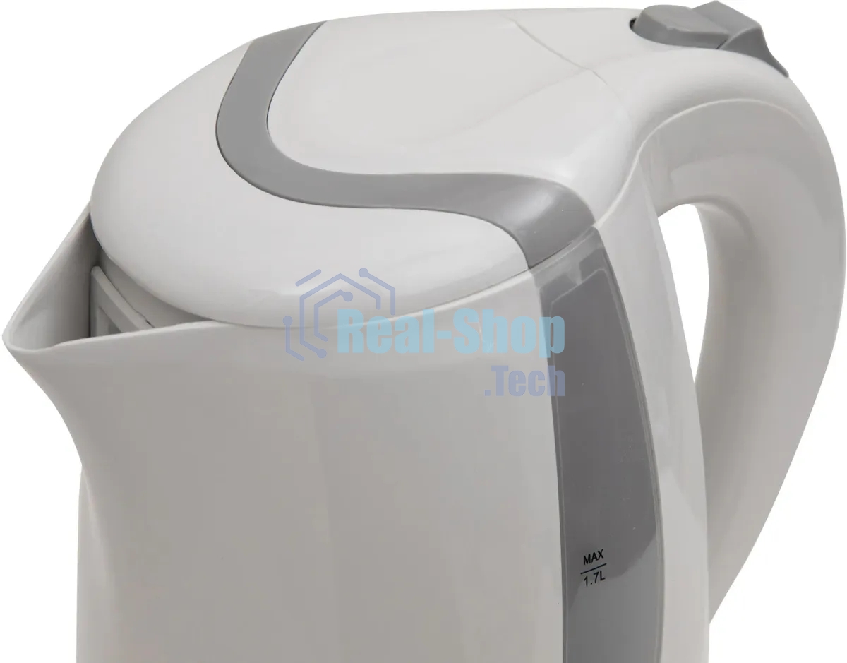 Чайник электрический Oasis K-2PW 1.7л. 2200Вт белый корпус: пластик
