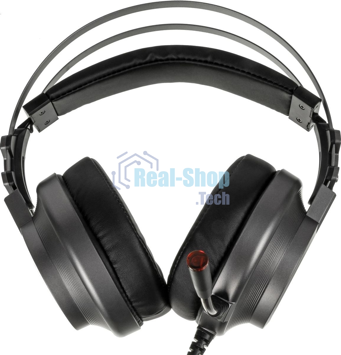 Гарнитура проводная с микрофоном A4Tech Bloody J527 серый 2м мониторные USB оголовье (J527)