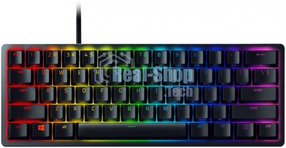 Клавиатура Razer Huntsman Mini проводная, USB, чёрный