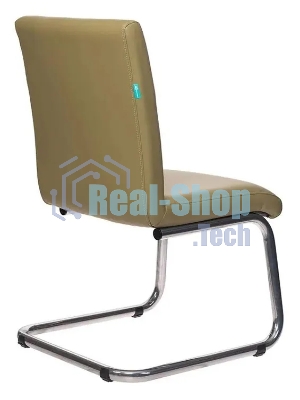 Кресло офисное Бюрократ CH-250-V зеленый искусственная кожа полозья