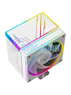 Устройство охлаждения(кулер) ID-Cooling Frozn A610 ARGb белый 120мм алюминий+медь 2000rpm 30db 4-pin 250W 155мм