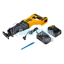 Пила сабельная аккумуляторная бесщет Denzel BRC-120, 18В Li-Ion