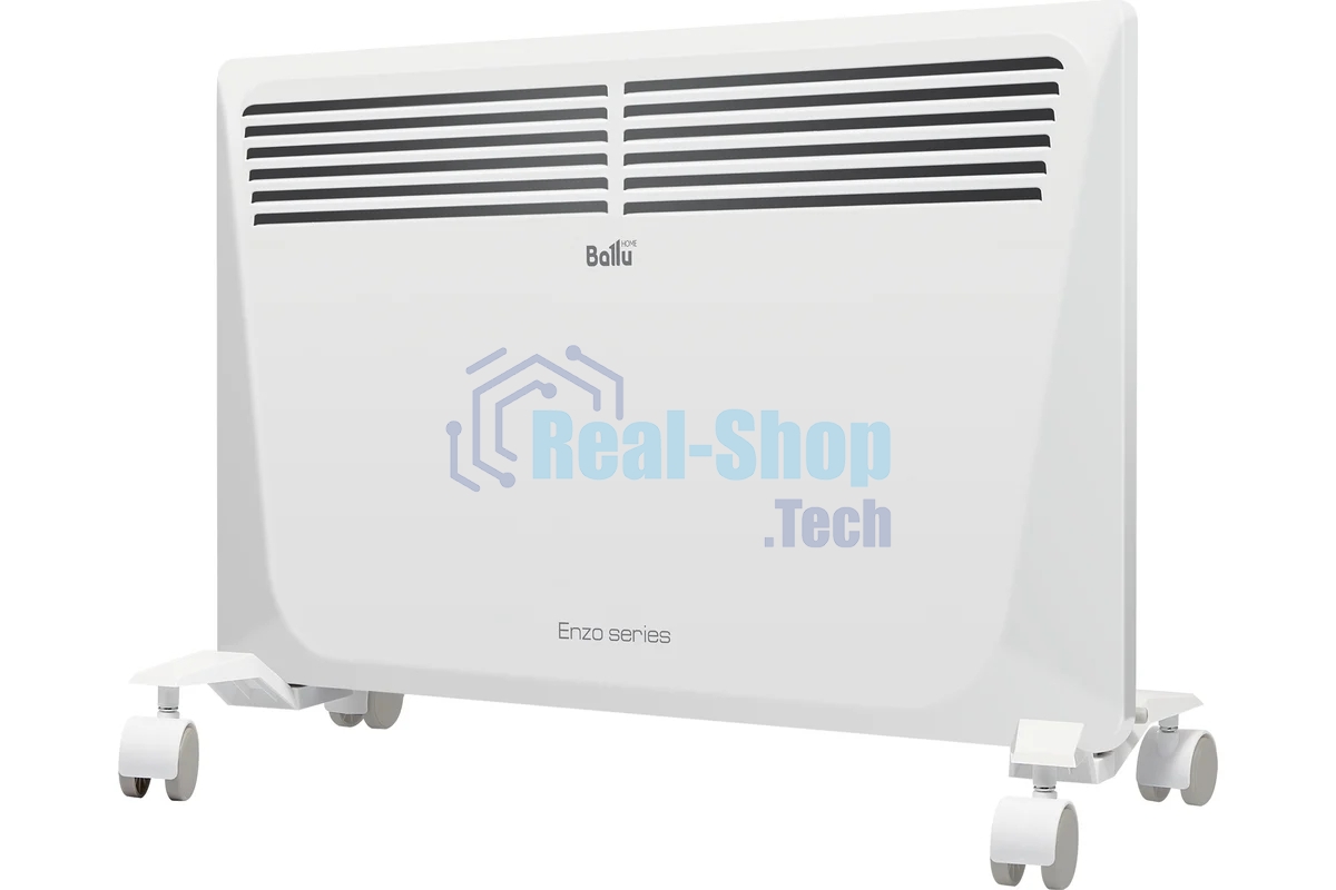 Конвектор Ballu Enzo BEC/EZER-1500 белый, 1500 Вт, 20 м2, термостат, дисплей