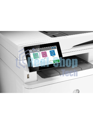 МФУ лазерное HP LaserJet Enterprise M430f (3PZ55A), A4, ч/б, печ. до 40 стр/мин., скан. до 29 стр/мин., 1200 x 1200 dpi (печать) 600x600dpi (скан), USB, RJ-45, Air Print, Mopria