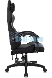 Кресло игровое Zombie Void черный/серый