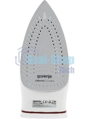 Утюг Gorenje SIH2200RBC красный/белый, 2200 Вт, 30 г/мин, 90 г/мин, 280 мл