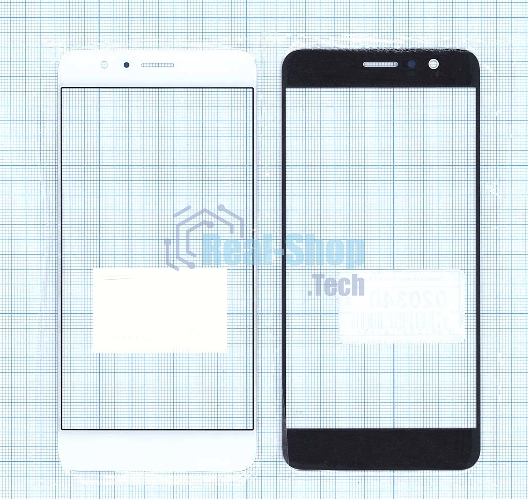 Стекло для Huawei Honor 8 белое