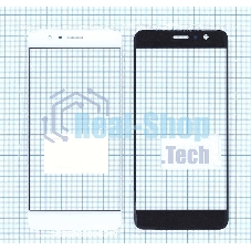 Стекло для Huawei Honor 8 белое