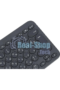 Клавиатура беспроводная Logitech K380, Bluetooth, темно-серый