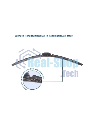 Щетка стеклоочистителя GOODYEAR GY000441 PREMIUM 21''/53см бескаркасная