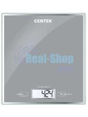 Весы кухонные Centek CT-2462 серебристый
