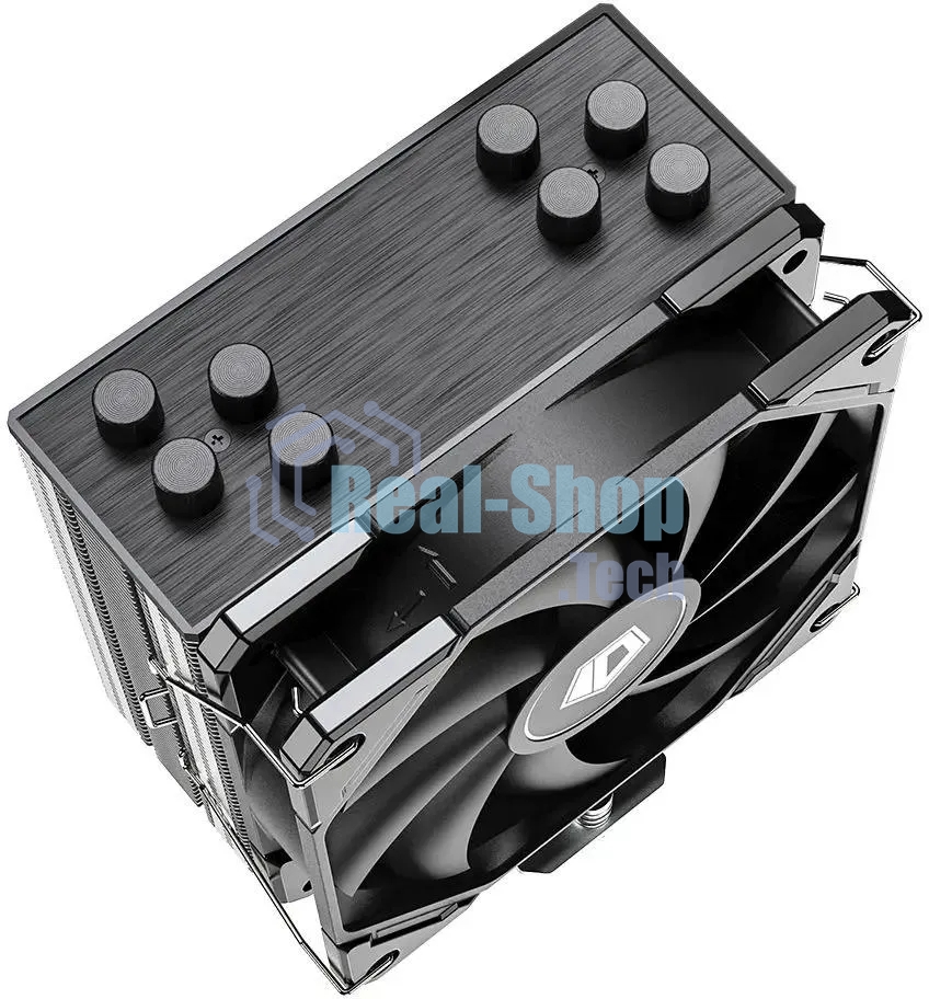 Устройство охлаждения(кулер) ID-Cooling SE-224-XTS Soc-AM5/AM4/1200/1700/1851 серебристый/черный 4-pin 29dB Al+Cu 220W 650gr Bulk (SE-224-XTS BULK)
