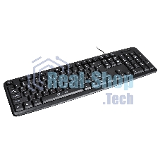 Клавиатура проводная Oklick 90M, USB, черный