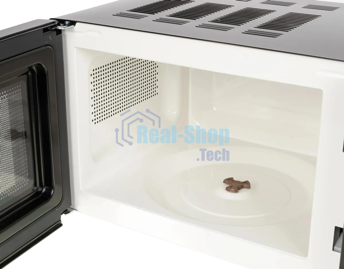 Микроволновая печь Starwind SMW2320 черный, 20 л, 700 Вт, переключатели - поворотный механизм