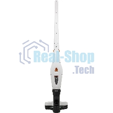 Пылесос вертикальный/ручной Mystery MVC-1118 белый/оранжевый, питание от аккумулятора, 300 Вт, уборка сухая, пылесборник 0.5 л, работа от АКБ max 30 мин