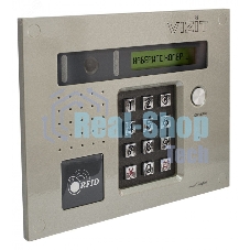 Блок вызова видеодомофона (вызывная панель) с цветной видеокамерой и считывателем ключей VIZIT RF БВД-432RCB