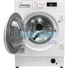Стирально-сушильная машина Weissgauff WMDI 6148D (404317) белый, фронтальная загрузка 8 кг, 1400 об/мин, класс:A