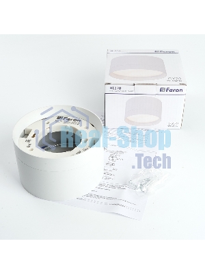 Светильник Feron HL370 ДПО-25w GX70 без лампы белый