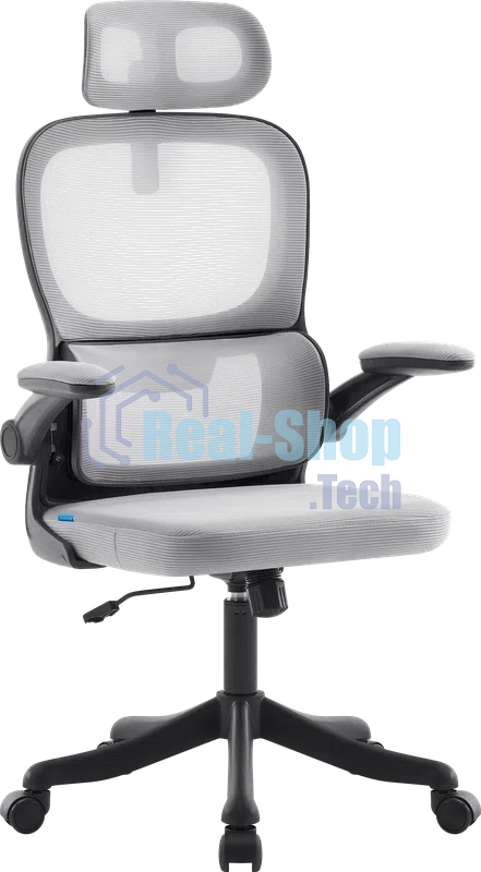 Кресло офисное Defender Varna серый, класс 2, сетка, подголовн