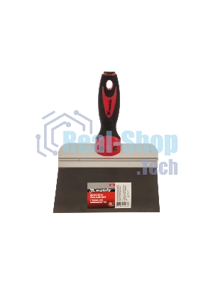 Шпатель Matrix фасадный из нержавеющей стали, 200 мм, двухкомпонентная рукоятка, широкое полотно