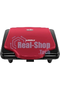 Вафельница ARESA W-603 (AR-2801)(Мощность 700 Вт. Материал корпуса - термостойкий пластик. Высококачественное антипригарное покрытие. 2 вафельные формы. Защита от перегрева. Световой индикатор питания. Световой индикатор нагрева и готовности к выпеканию.)