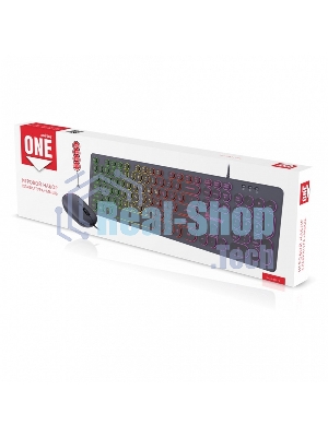 Комплект клавиатура+мышь Smartbuy ONE 328327AG беспроводной, USB, 1600 DPI, чёрный