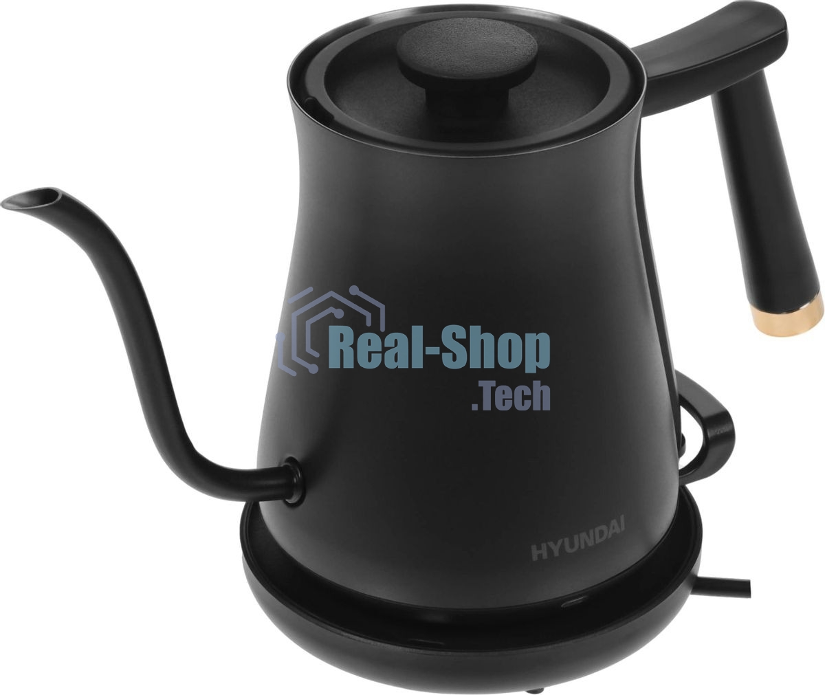 Чайник электрический Hyundai HYK-S5500 0.7 л, 1000 Вт, черный