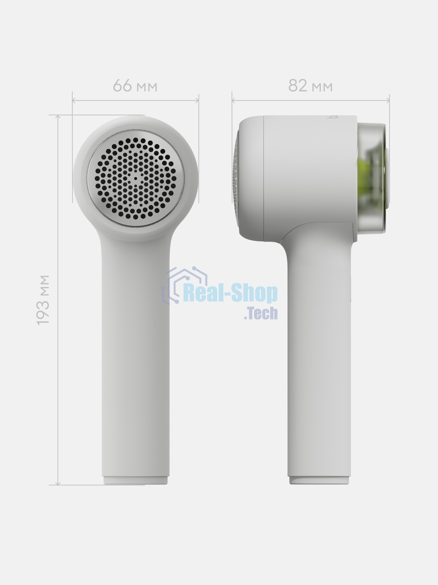 Машинка для удаления катышков с одежды Tuvio TLR01, белый