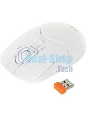 Комплект клавиатура+мышь A4Tech FStyler FG1012 беспроводной, USB, 1200 DPI, белый