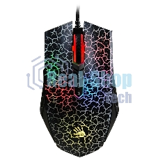 Мышь проводная A4Tech Bloody A7 черный, 4000 dpi, USB, кнопки - 8