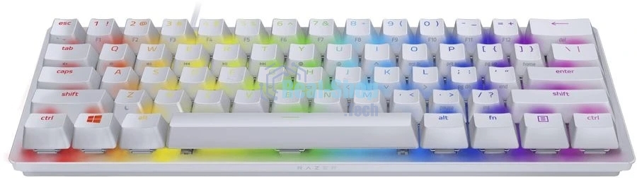 Клавиатура Razer Huntsman Mini проводная, USB, белый