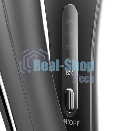 Выпрямитель для волос Haier HHS-618 черный, 30 мм, 220 °C, 5 режимов