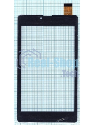 Сенсорное стекло (тачскрин) для Digma Plane 7535E WJ1339-FPC V1.0 черное