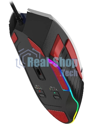 Мышь беспроводная A4Tech Bloody W95 Max Sports синий/белый оптическая (12000dpi) USB (10but)