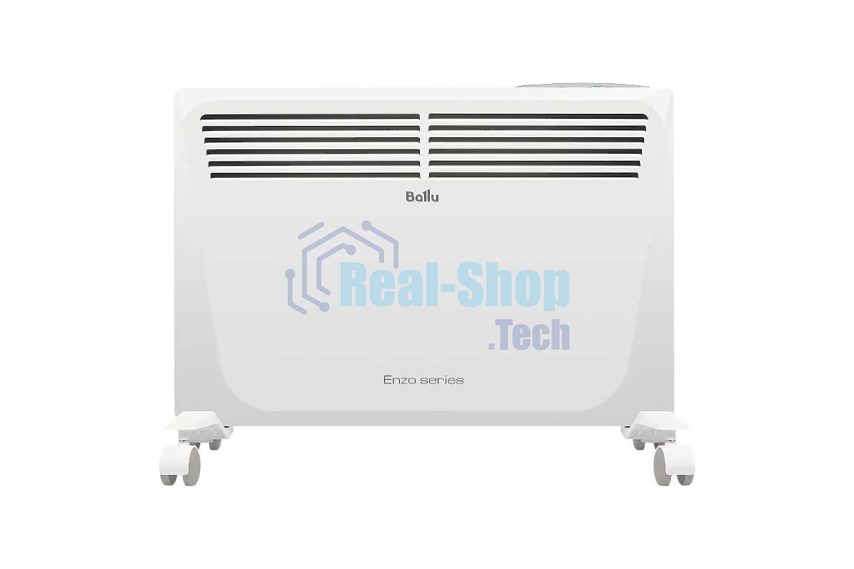 Конвектор Ballu Enzo BEC/EZER-1500 белый, 1500 Вт, 20 м2, термостат, дисплей