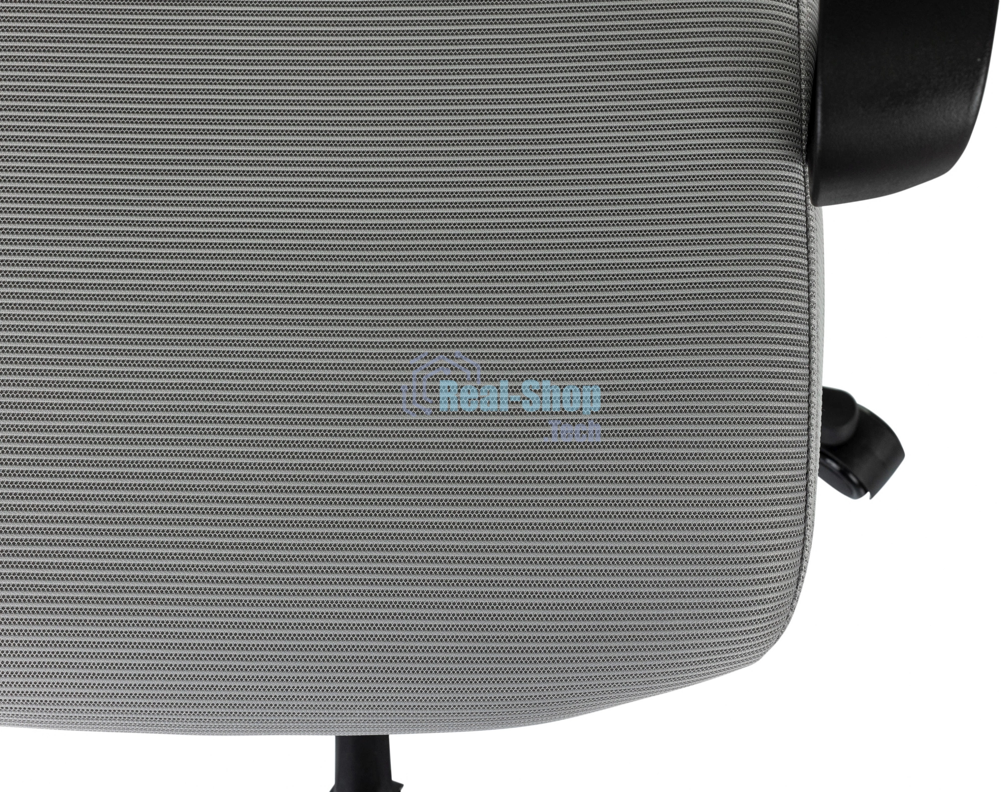 Кресло руководителя Бюрократ Wise серый, сетка/ткань, с подголов. крестов. пластик