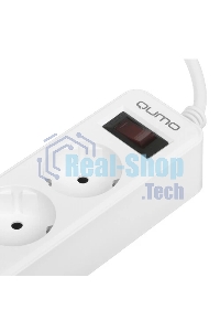 Сетевой фильтр QUMO Power Bar 5SP4U (P-0005), белый