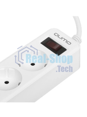 Сетевой фильтр QUMO Power Bar 5SP4U (P-0005), белый