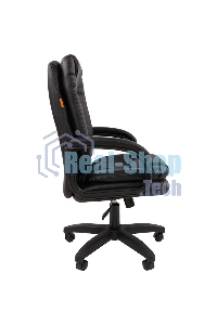 Кресло офисное Chairman 668 LT NEW экопремиум, черный