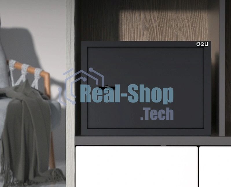 Сейф Deli Srock ET562 250x350x250мм ключевой